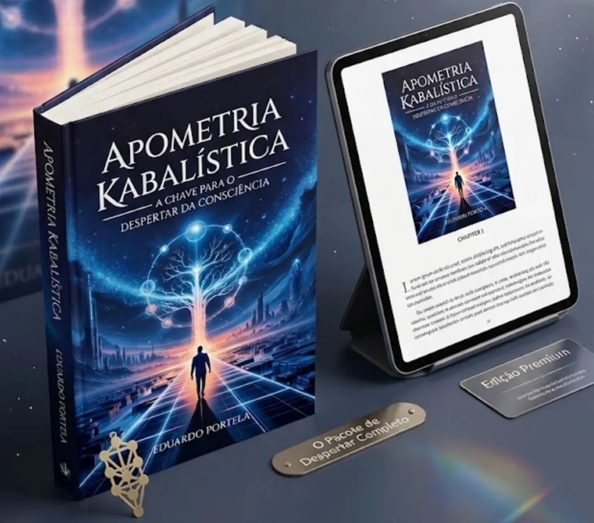 Livro Apometria Kabalística: A Chave Para o Despertar da Consciência, de Eduardo Portela